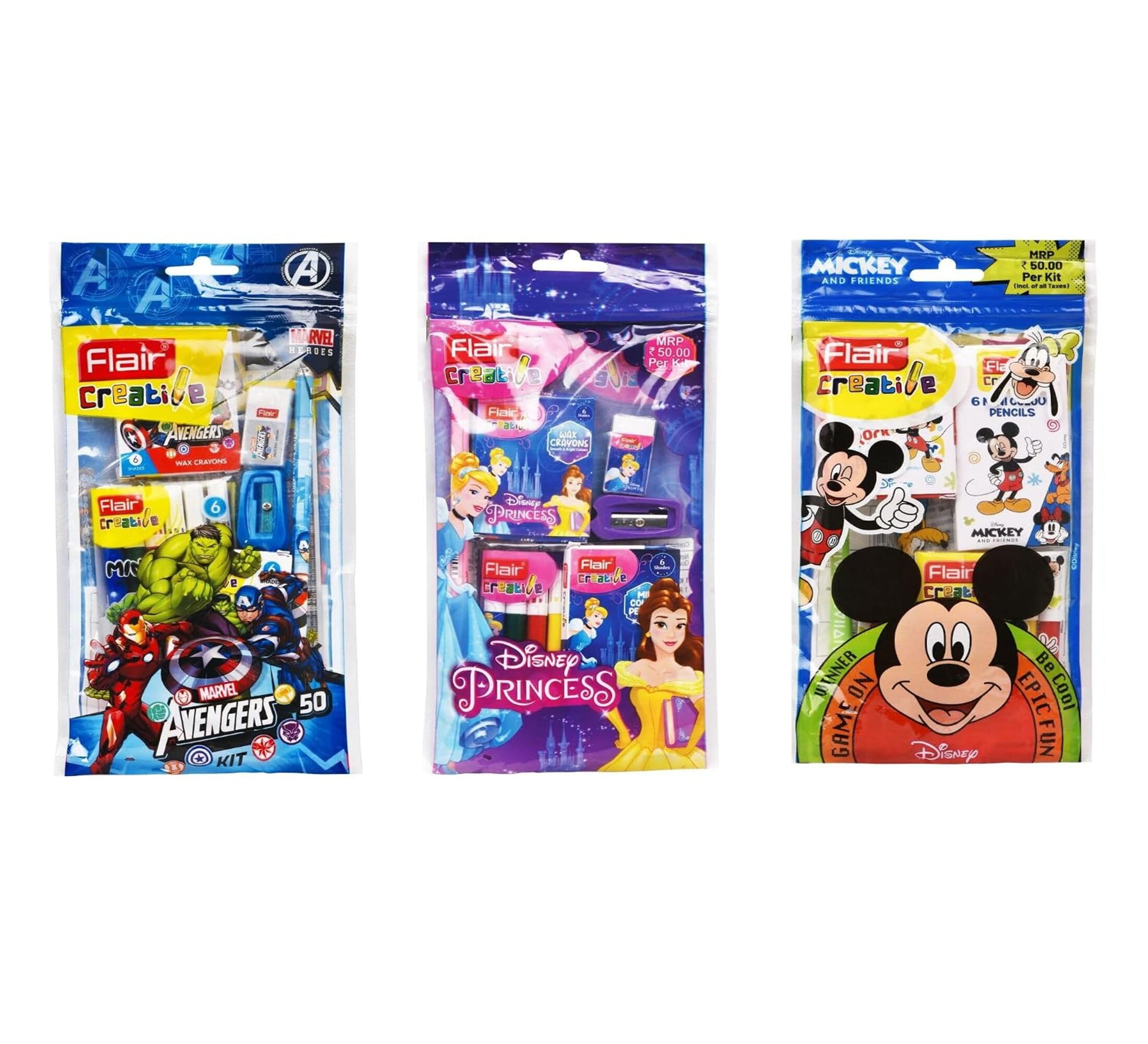 Disney Themed Stationery Kits